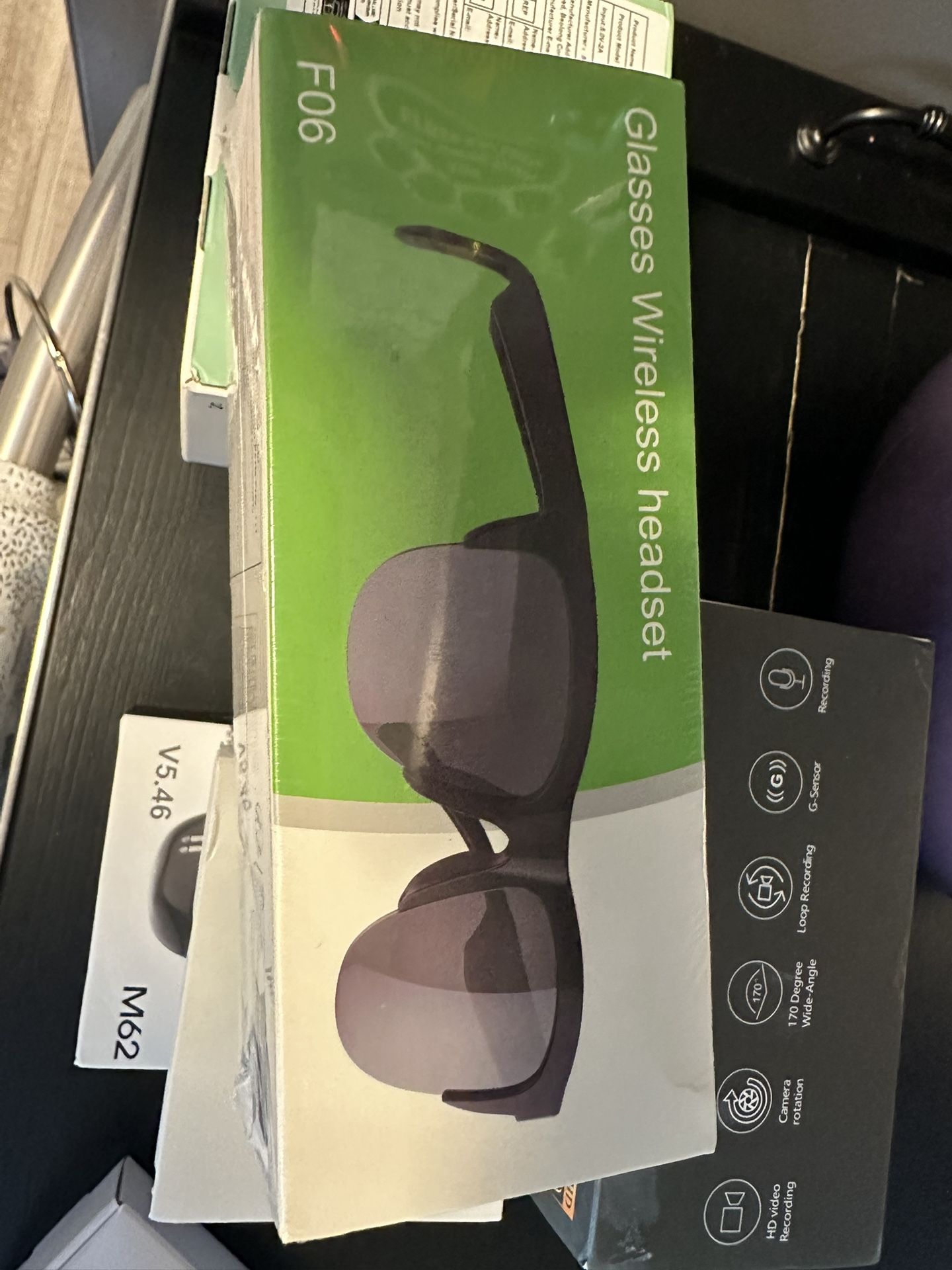 Wireless Headset Glasses