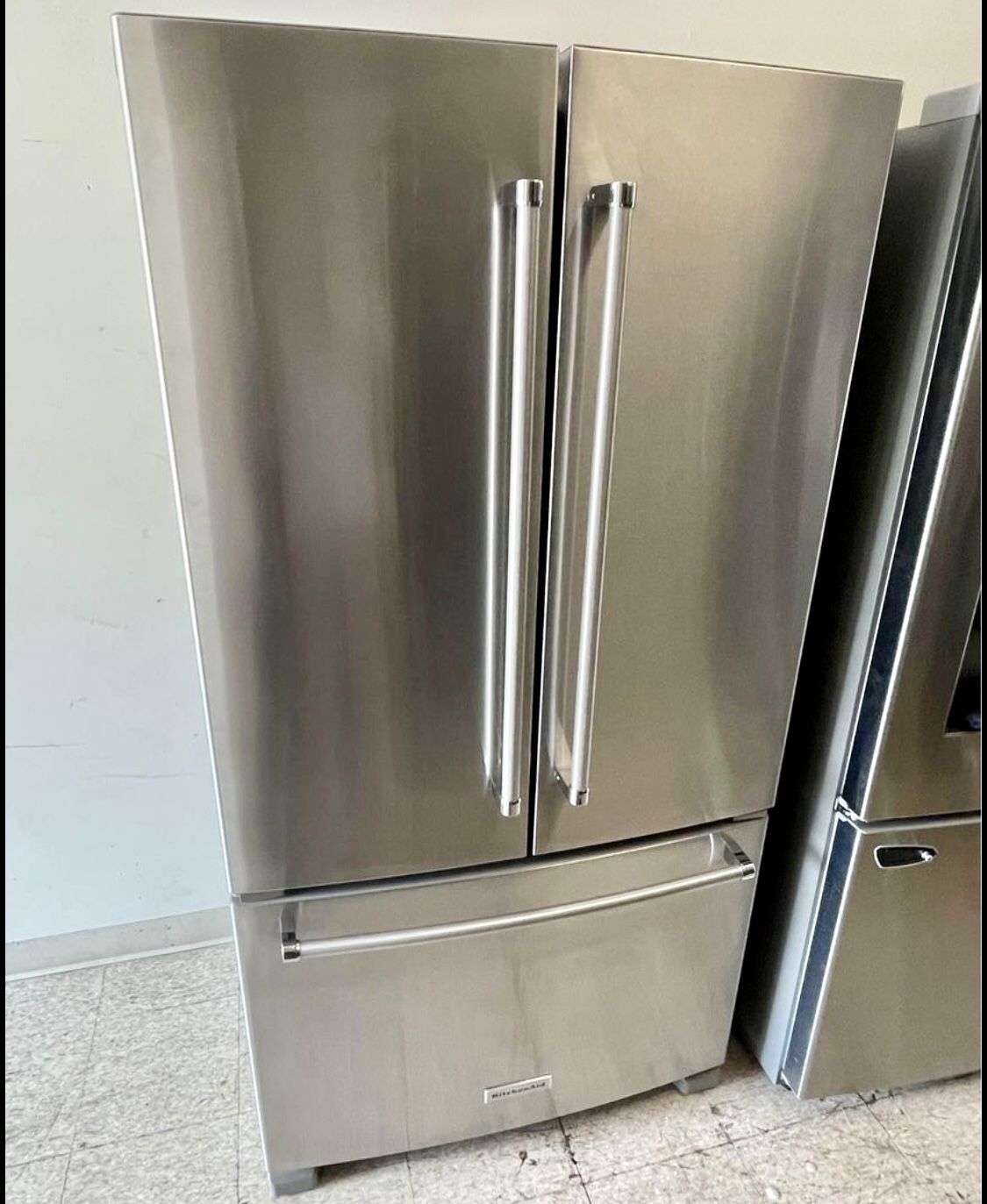 KitchenAid counter depth French door refrigerator