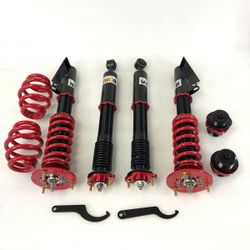 Coilover Suspension red fit 1992~1997 BMW 318i Base Senden 4-D E36 3-Series(COS BM E36N RD)