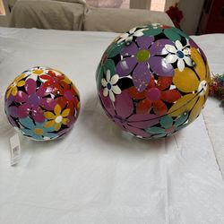 New-metal Garden Yard Art Balls 