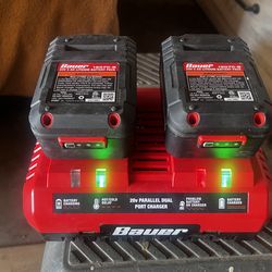 Bauer Batteries and Charger