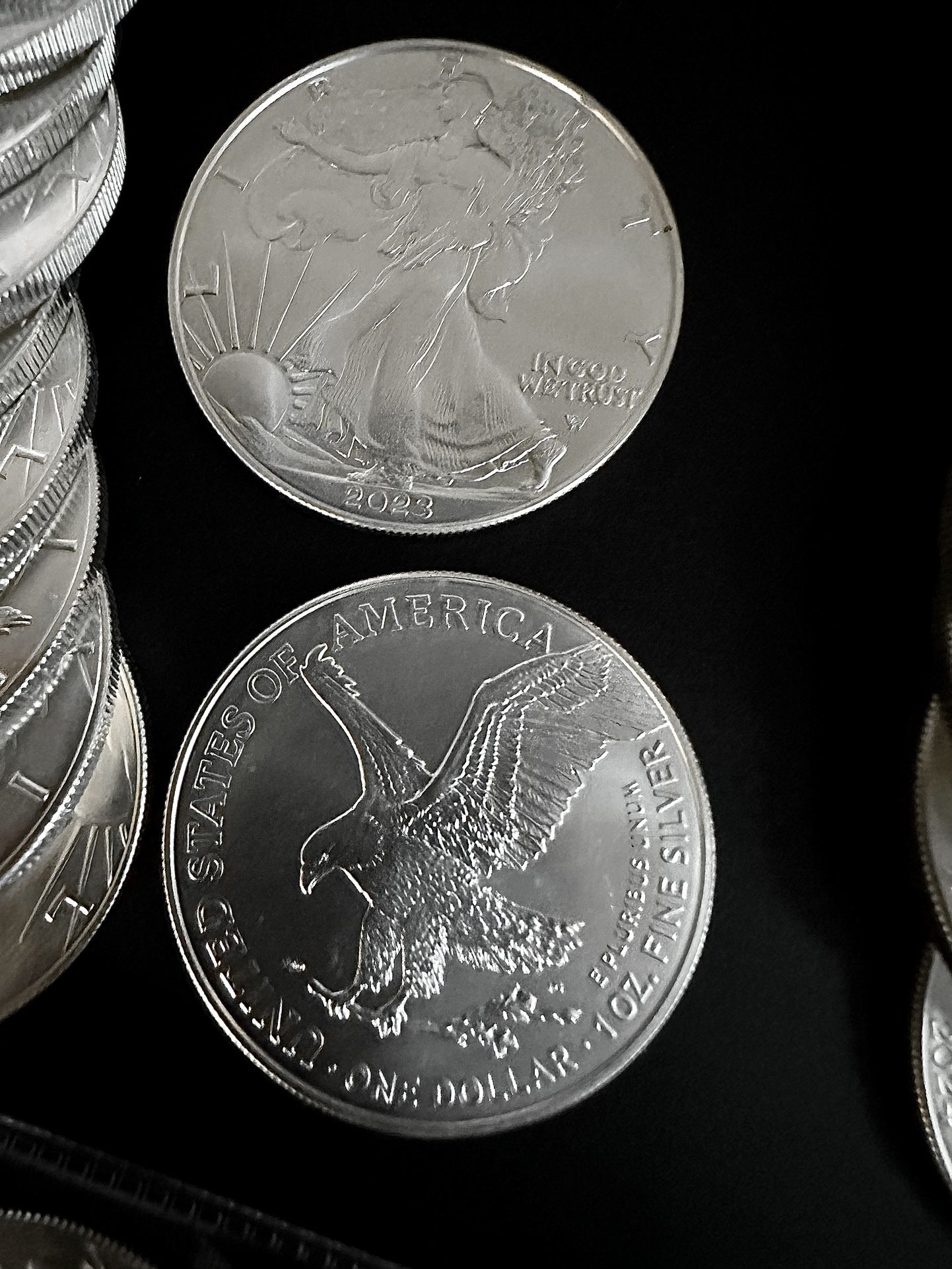 1oz. Silver Eagles ~ US minted