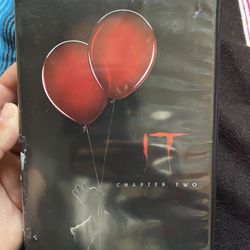 IT Chapter Two 2 DVD Stephen King 2019 Horror Movie Pennywise Clown 