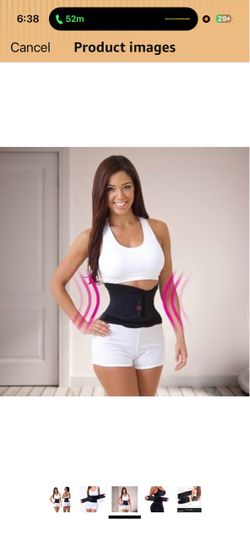 Miss Belt Black Women's Waist Trainer Corset - Adjustable Slimming Belt $15 L to XL