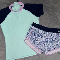 Girls 14/16 Swimsuit Set