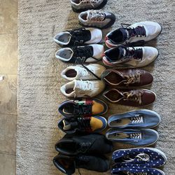 9 Pares De Diferentes Marcas Size 11  15 Dólares Cada Par 