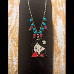 Handmade Mulan-Inspired Necklace