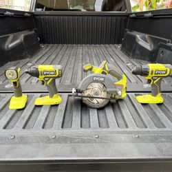 RYOBI ONE+ 18V Cordless 4-Tool Combo Kit **Tool Only**