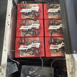 Golf cart battery’s