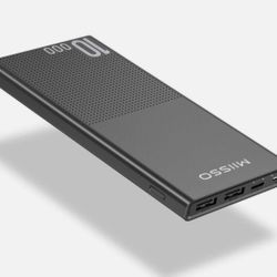 10000mAh Cell Phone External Battery Pack, Portable Phone Charger Power Bank 5V 3.1A Fast Charging Mobile Phone Charger Compatible with iPhone 6/6s/7/