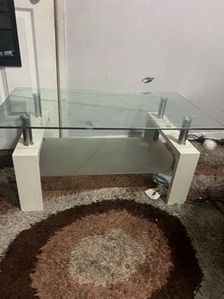 Vintage Glass center table