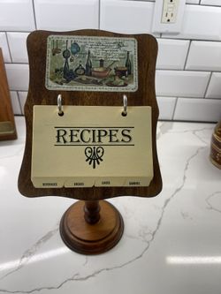 Vintage Recipe Book 