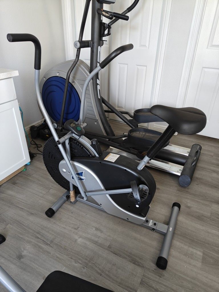 Body Flex Sports Body Rider Stationary Cardio Exercise Upright Fan Bike
