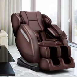 NEW Zero Gravity Full Body Massage Chair, Massage Chair Recliner W/ Heating Function, Auto Modes, Bluetooth Music Player, Foot Massage !
