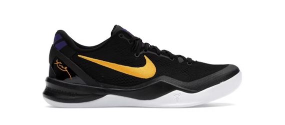 Size 9.5 Nike Kobe 8 Protro Lakers Away