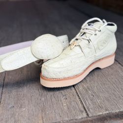 Zapato Con Cinto De Piel original 