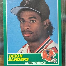 1989 Score Deion Sanders RC