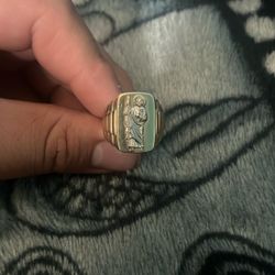 14K Saint Jude Ring 