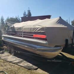 2020 sun tracker fishing barge 20'