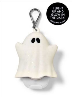 Halloween Ghost Sanitizer Holder ( Lights up and glows in the dark) LAST ONE AVAILABLE!!!