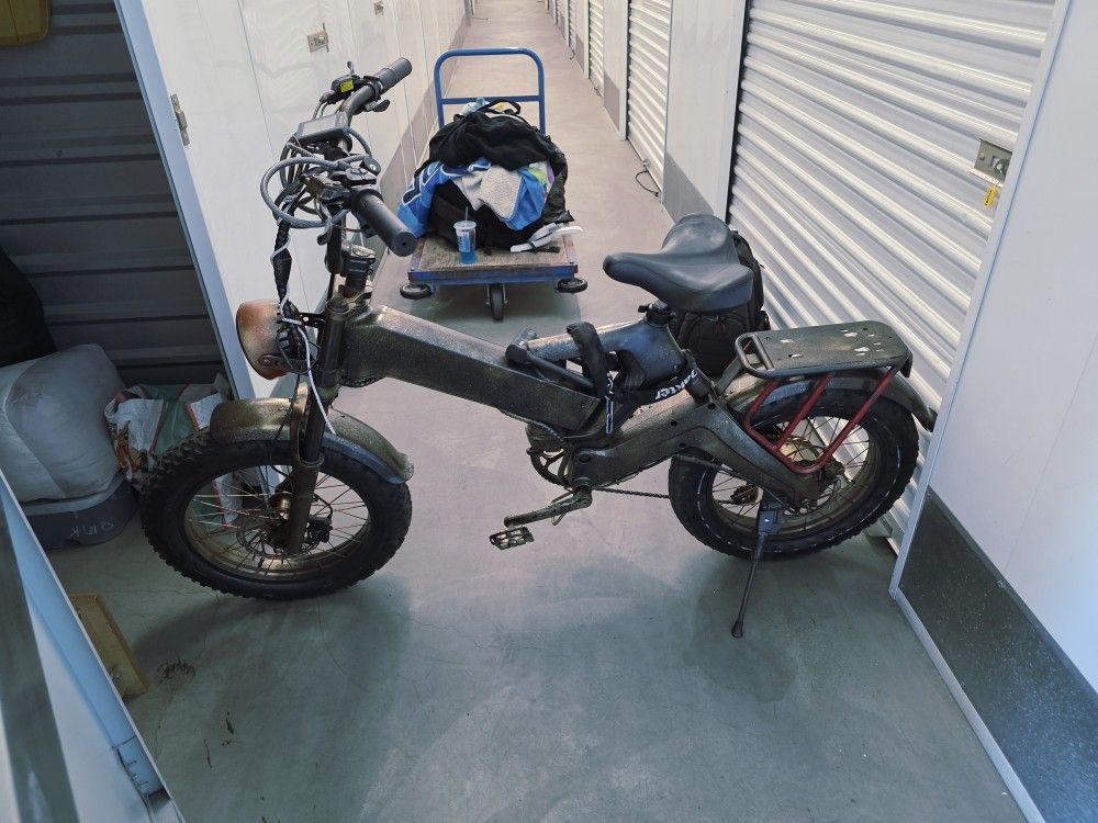 The Euy Bike Folding Electric K6
