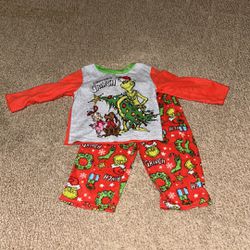 The Grinch By Dr Seuss Toddler Pajamas 