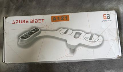Hot and Cold Water Bidet Attachment for Toilet Seat -