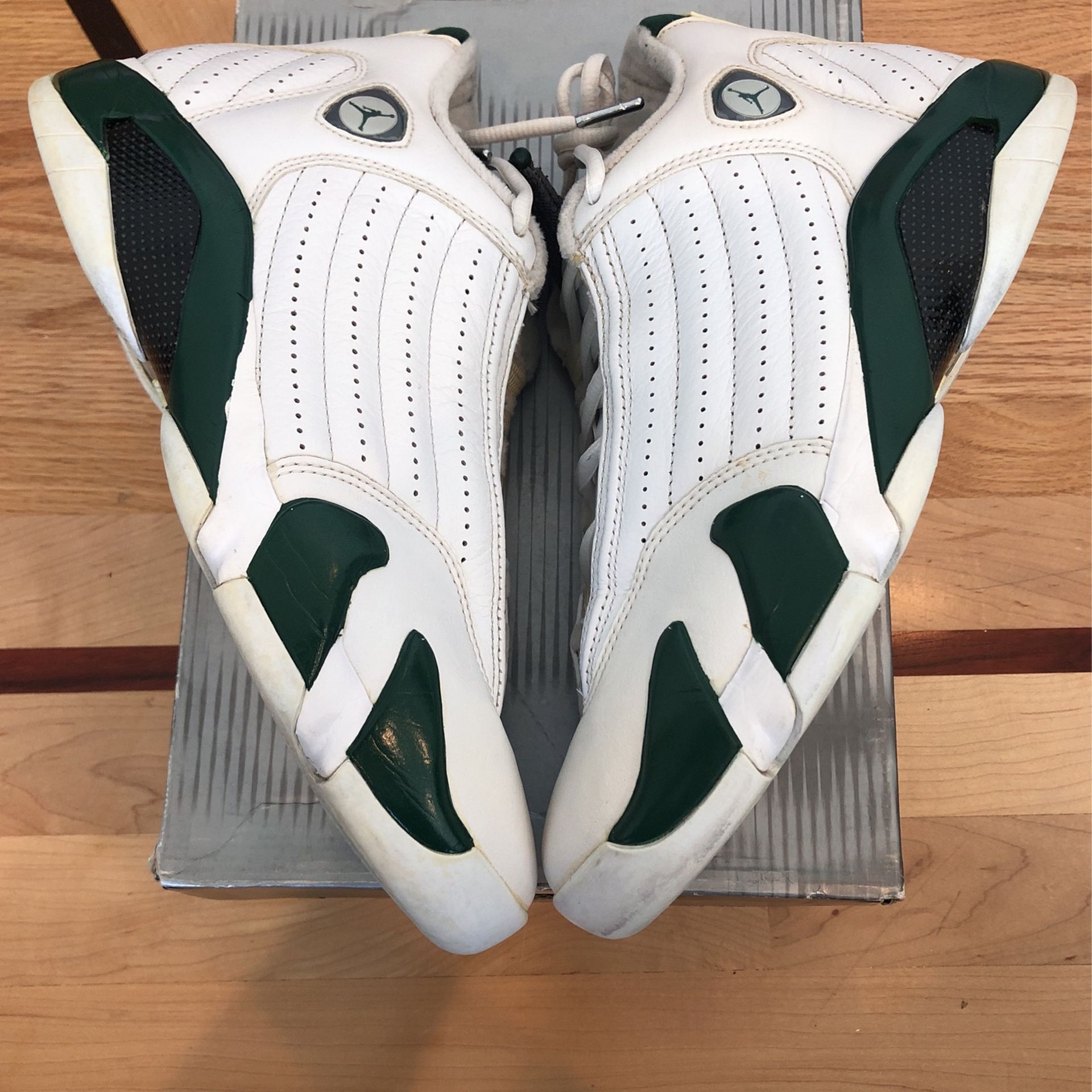 Air jordan clearance 14 forest green