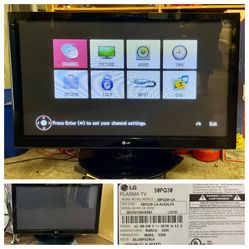 50” TV. LG PLASMA TV 50PQ30. No Remote. Free to ask, I reply 