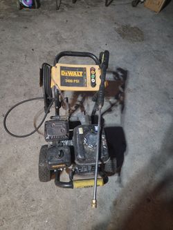 Dewalt pressure washer