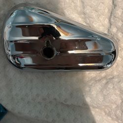 Brightside Chrome Toolbox For Harley Davidson softail good condition