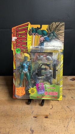 Ninja Turtles, the savage dragon sea dragon action figure 1995