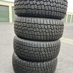 (4) 285/55R20 Patagonia A/T R