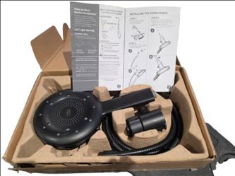 Moen Nebia Quattro 4-Spray Hand Shower – Matte Black – Magnetic Dock – New/Open Box