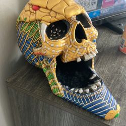 Gold Stylish Skull