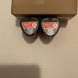 Brand New Milwaukee M12 Red Lithium CP 2.0 AH  Batteries.       70 Firm on Price.      70 Firme en Precio.