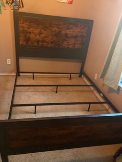 Queen bed