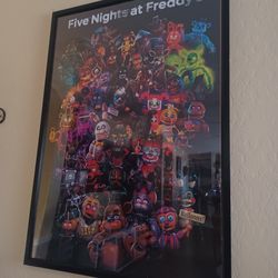 Five Nights at Freddy's Framed Poster *NEW*