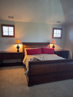 California King Bedroom Set + Stearns & Foster Mattress