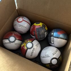 Pokemon 6 Pack PokeBall tins