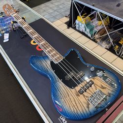 Ibanez Talman TMB400TA Cosmic Blue Starburst Short-Scale Electric Bass NEW!