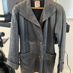 Beautiful Loewe’s vintage black leather jacket