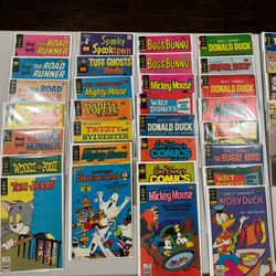 Whitman And Golden Key Disney Comics From 1960s And 1970s