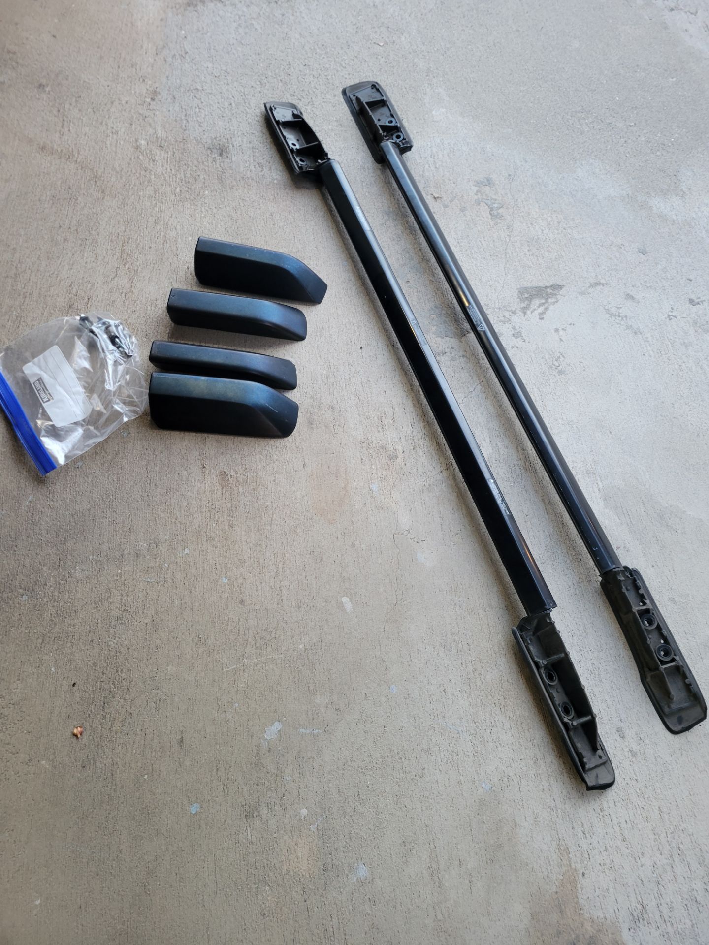 2008 - 2013 Toyota Highlander Roof Side Rails