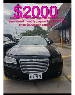 2014 Chrysler 300. No credit application no requirement.