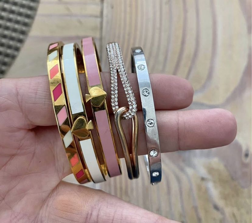 Kate spade New York bangles 5 total