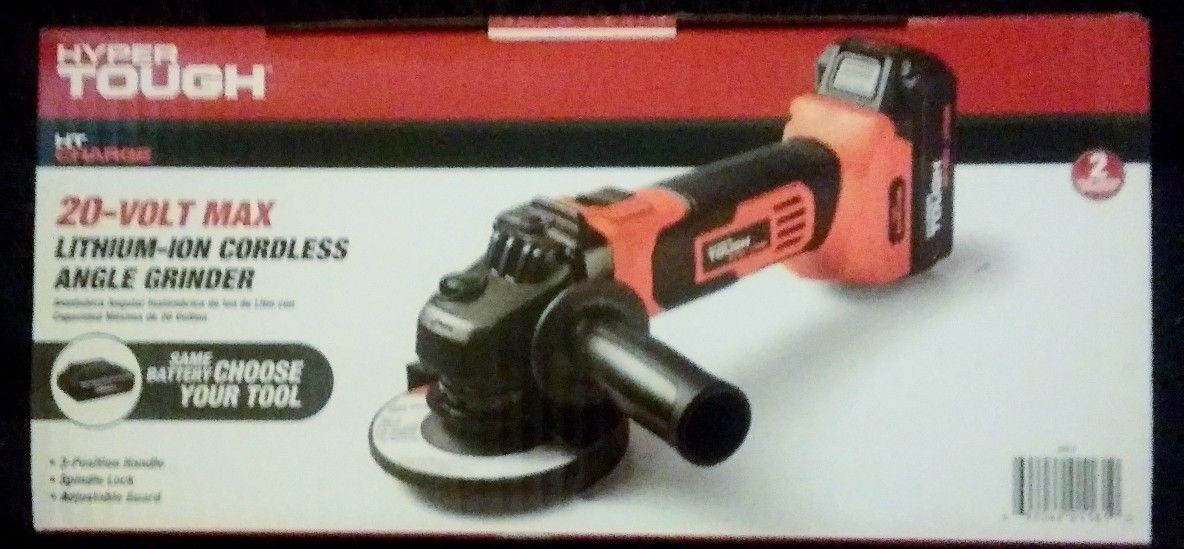 Hyper Tough Angle Grinder