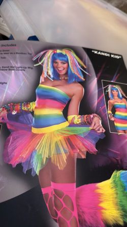 Adult Kandi kid costume