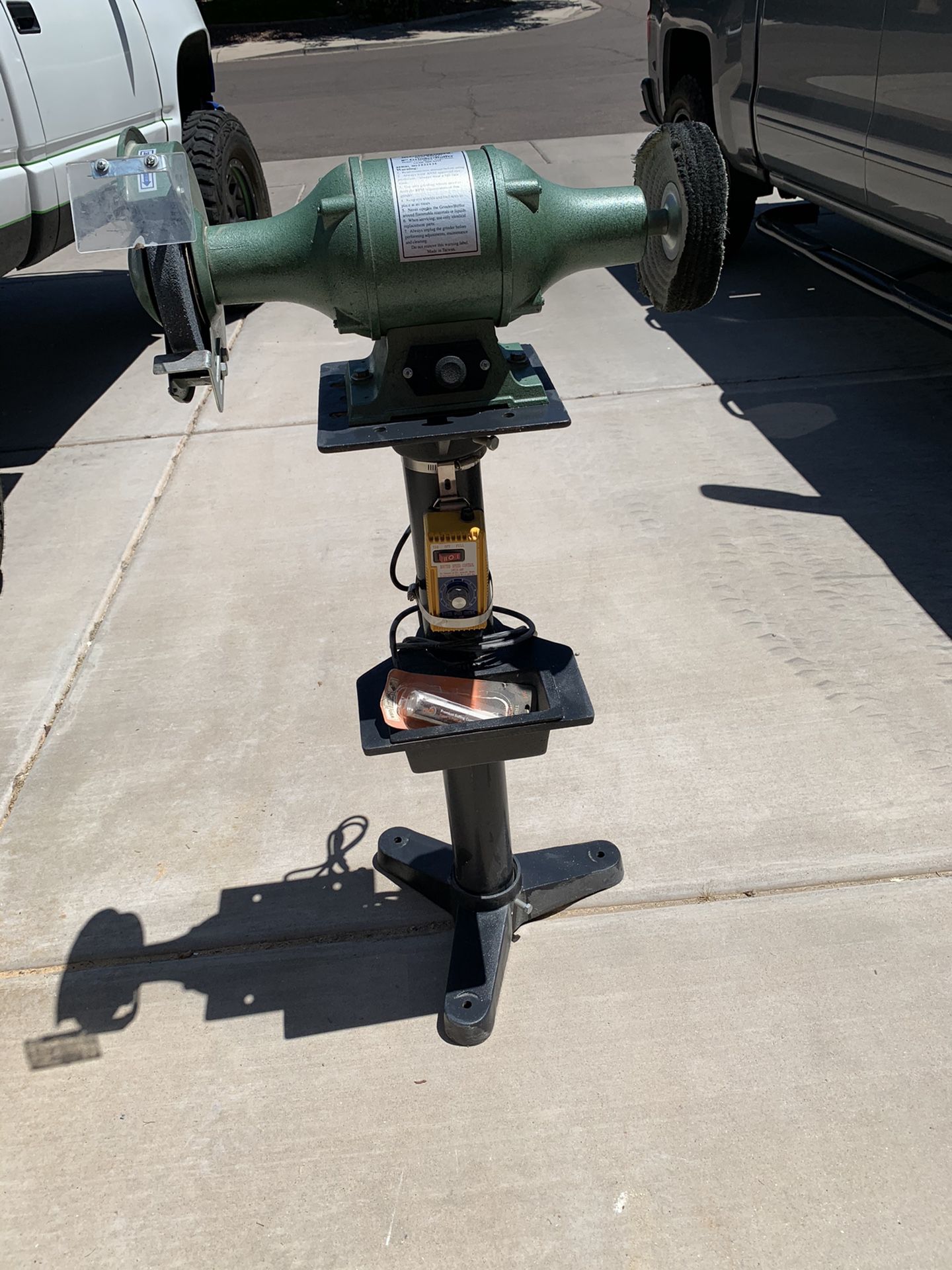 Harbor Freight grinder/polisher