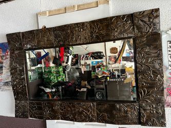Metal pair one mirror